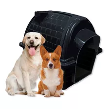 Casinha Pet Raças Médias E Grandes N5 Iglu P/ Cachorro Preta