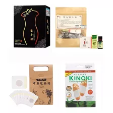 Kit De 30 Parches Para Ombligo Con Imán + 30 Parches Kinoki