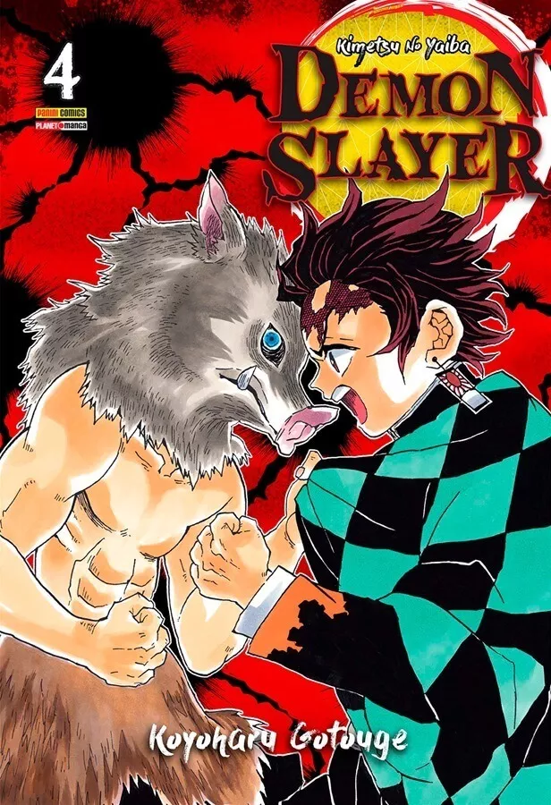Livro Demon Slayer - Kimetsu No Yaiba Vol. 4