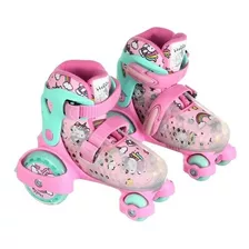 Patines De 4 Ruedas Ajustable Roller Derby Hello Kitty