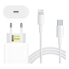 Carregador Turbo Homologado iPhone 5 Até 14pro Max Usb-c