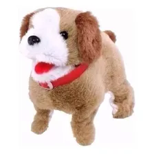 Brinquedo Cachorrinho Animal De Plástico E Tecido À Pilha