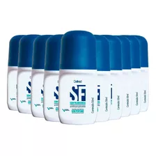 Ki Desodorante Sf Sem Fragrância Roll On 50ml - 10 Unidades