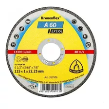 Disco Corte Inox 4.1/2 X 1 Mm A60 Klingspor (25 Unidades)