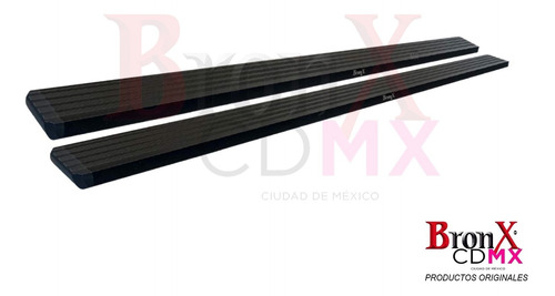 Estribos Black Aluminio Toyota Hilux Doble Cabina 15-21 Foto 2