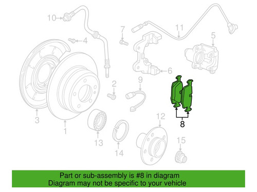 Balatas Traseras Bmw  Z4 02-05 Z3 95-03 320i 00-05 Foto 5