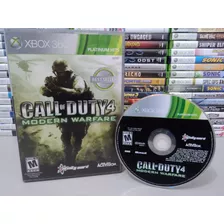  Call Of Duty 4 Modern Warfare Xbox 360 Jogo Original