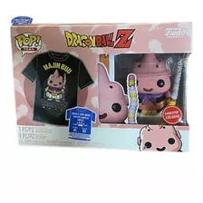 Funko Pop Majin Buu #973 Gamestop Exclusive Con Playera Xl/l