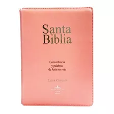 Biblia Reina Valera 1960 Letra Gigante Cierre Pjr Conc. Rosa, De Sociedades Bíblicas Unidas. Editorial Sociedades Bíblicas Unidas En Español, 0