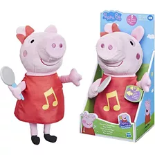 Peluche Peppa Pig Con Sonidos - Oficial - Hasbro / Diverti