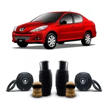 Par Kit Coxim Rolamento Batente Peugeot 207 Passion 2009/...