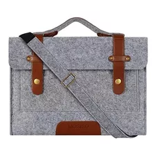 Bolso De Hombro Del Ordenador Portátil De Mosiso Felt Para 1