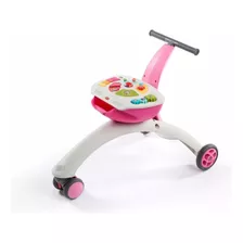 Andador E Triciclo 5 Em 1 Bebe Pink Tiny Love