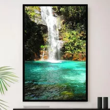 Quadro Chapada Dos Veadeiros Goias Decorativo A4 23x33cm