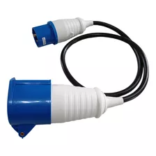 Adaptador De Carro Elétrico De 16 Para 32 Amperes A 2p+t