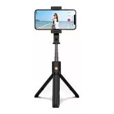 Bastón Selfie K07 Bluetooth Trípode 2 Soporte Plegable 