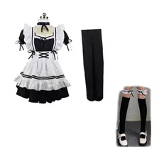 Cosplay Disfraz Traje De Maid Lolita Kawai