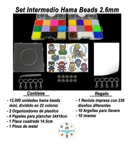 Hama Beads Set Intermedio 2.6mm Mini