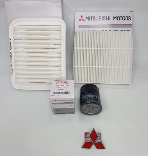 Kit Filtros Originales Mitsubishi Lancer Rt 2012/2018 1.6  Foto 2