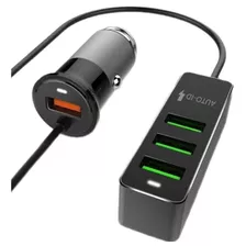 Fonte Veicular 4usb Com Quick Charge Shinka Sh-c60