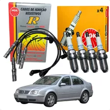 Kit Vela + Cabo Ngk Golf 1.6 Sr 1999 2000 2001 2002 2003