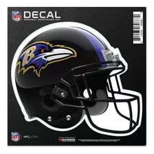 Adesivo All Surface Capacete Nfl Baltimore Ravens