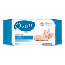 Toallitas Húmedas Q-soft Premium Clásicas X 40 Un