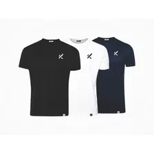 Kit 3 Camisas Masculinas Ideal Para Prática De Esportes