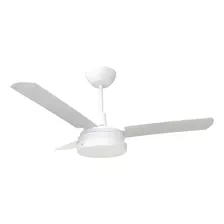 Ventilador De Teto Tron Citrino Led 3 Pás Branco 127v