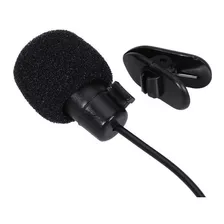 Microfone De Lapela Plug P3 Stereo - Cabo De 2,5mts