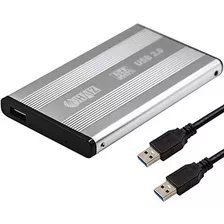 Hd Externo 500gb Slim Portatil 2.5 Usb 2.0 + Capa Para Pc / Notebook / Console / Mac