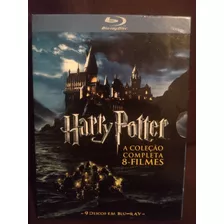 Box Blu Ray Harry Potter Coleção Completa