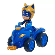 Carro Héroes Pijama Pj Masks Cuatrimoto Vehículo Con Figura