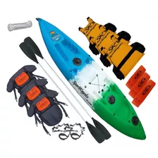 Kayak Triple Sportkayaks Familiar Completo Rba Outdoor