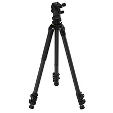 Sabrent 62 Inch Carbon Fiber TriPod With 360 Degree Camera
