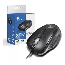 Mouse Optico Usb Xtech Xtm-175 Para Pc Notebook Y Mas