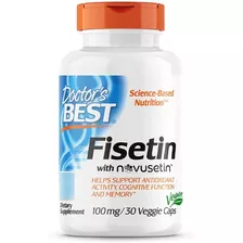 Fisetin Con Novusetina Doctors Best 100mg 30cap Veganas