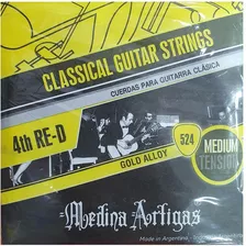 Pack 12 Cuerdas 4ª Nylon 524 Medina Artigas - Musicstore