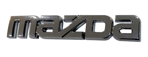 Emblema Letras Mazda Cromadas Autoadhesivas.  Foto 2