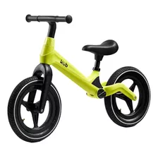 Bicicleta Para Niños Equilibrio Balance Sin Pedal Kub Color Verde