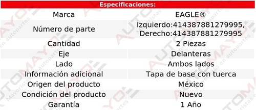 2-bases Para Amortiguador Del Renault Clio 1.6l 4 Cil 02-10 Foto 2