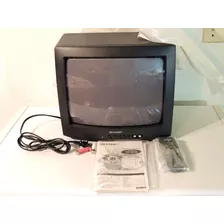 Televisor Sharp 14 Color C/antena, Control Remoto, Manual 