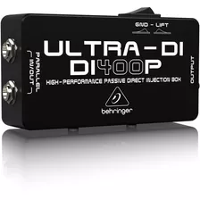 Direct Box Behringer Ultra Di400p Passivo