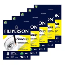 Kit 5 Blocos Papel Manteiga Filiperson A4 41g 