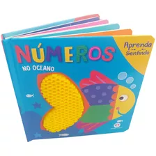 Livro Infantil Interativo Educativo Aprenda Sentindo Números