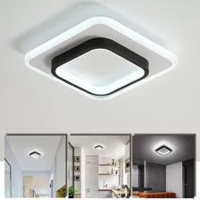 Lámpara De Techo Plafón Led Curva Moderna Para Comedor 20w