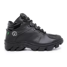 Bota Masculina Motociclista Atack Coturno Motoqueiro Moto 