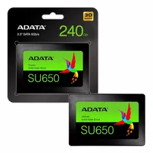 Disco Sólido Ssd Adata Ultimate Su650 Asu650ss-240gt-r 240gb