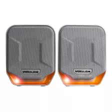 Alto-falante Infokit Voxcube Vc-d360 Branco E Laranja 