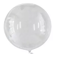 10 Globos Bobo Globos Burbuja Ballón Transparente 24in